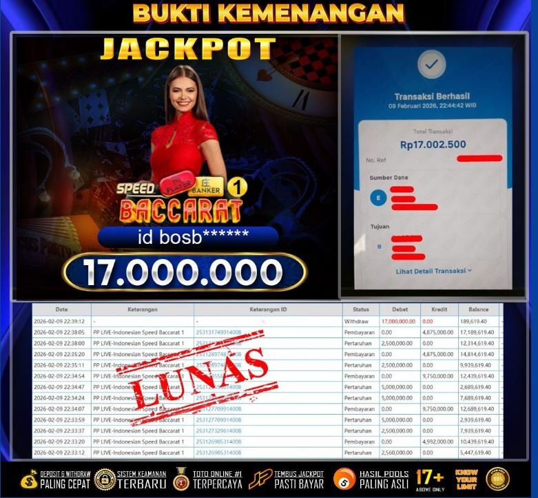 GOKUTOGEL : Bukti Pembayaran JP15